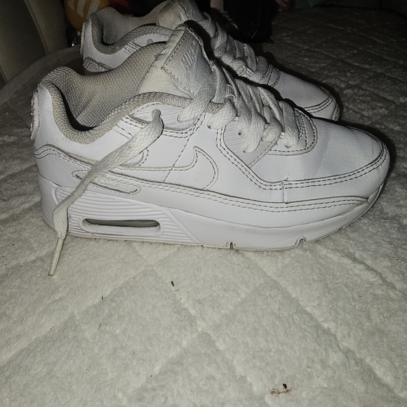 Nike Other - Nike Air Max 90 Kids Classic White/White Sneakers 13.5C Unisex style Kids shoes